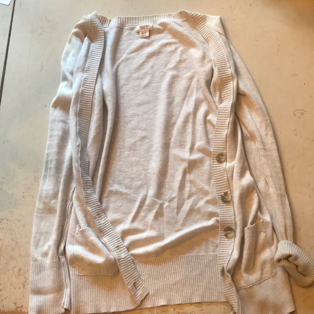 Mossimo Target XS Tan Cardigan